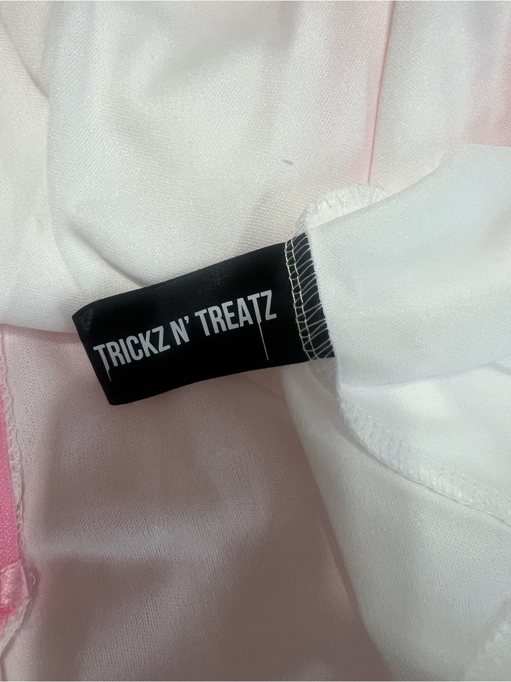 Dolls Kill Trickz N’ Treatz Cake Queen Costume Pink Lace Dress XL NWT - Picture 7 of 11